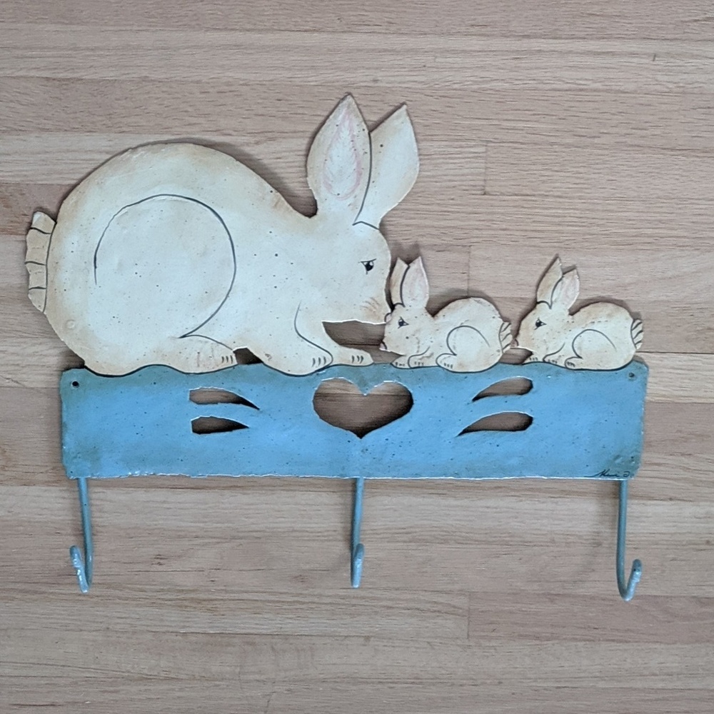 Metal enamel 🐰 hanging hooks